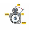 Bosch Starter Motor 0 001 121 443