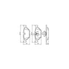 Bosch Blue Line Brake Pad Set Rear BP228