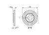 Bosch Brake Rotor Single Front BD1606