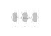 Bosch Blue Line Brake Pad Set Front DB1510BL