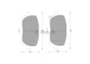 Bosch Blue Line Brake Pad Set Front DB1487BL
