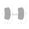 Bosch Blue Line Brake Pad Set Front DB1378BL