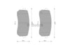 Bosch Blue Line Brake Pad Set Rear DB1957BL