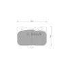 Bosch Blue Line Brake Pad Set Front DB1421BL