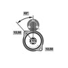 Bosch Starter Motor Suits Manual Transmission Only 0 001