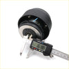 Black ribbed boss kit steering wheel hub adapter with silver metal center ring and wiring for nissan navara d21 king cab
