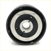 Black and silver boss kit steering wheel hub adapter with threaded shaft for toyota hilux 1997-2005