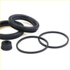 Set of black rubber gaskets and seals in brake caliper dust cover kit for nissan datsun king cab 720 1980-1986