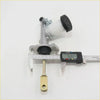 Silver metallic brake clutch master cylinder for nissan datsun 200sx se-r lucino with black rubber cap and brass pushrod
