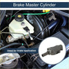 Gray brake master cylinder for toyota highlander 2001-2003 with cylindrical body and threaded ports close-up view