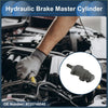 Gray metallic hydraulic brake master cylinder with cylindrical body and multiple ports for toyota highlander 2001-2003