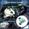 Light green plastic and metal brake master cylinder with black cap for toyota rav4 1994-2000 with reservoir