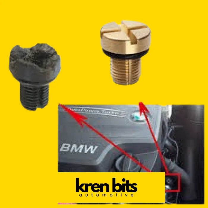 Brass Expansion Tank Bleed Screw - Bmw