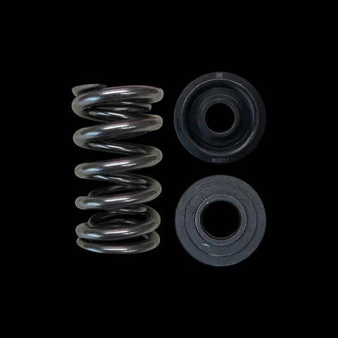 Brian Crower Brian Crower Honda K20A/K20Z F20C/F22C-High Lift Spring - Dual Spring/Steal Retainer/Seat Kit — fits H...