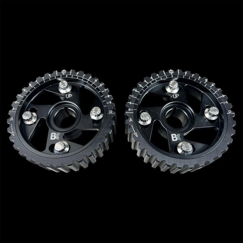 Brian Crower Brian Crower Honda B Series Black Adjustable Cam Gears (pair)