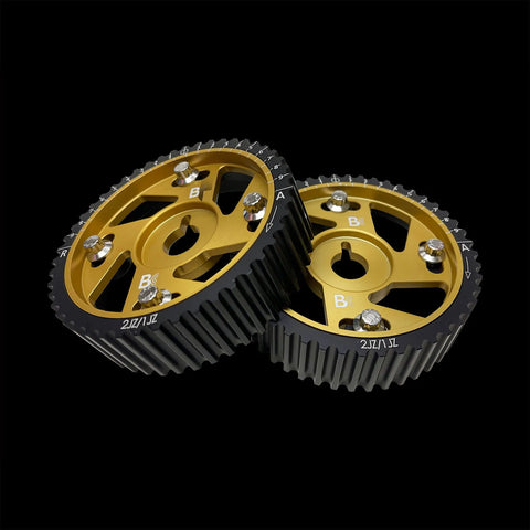 Brian Crower Brian Crower Toyota 2JZGTE Adjustable Cam Gears *No Center Bolt* Pair — fits Toyota Supra