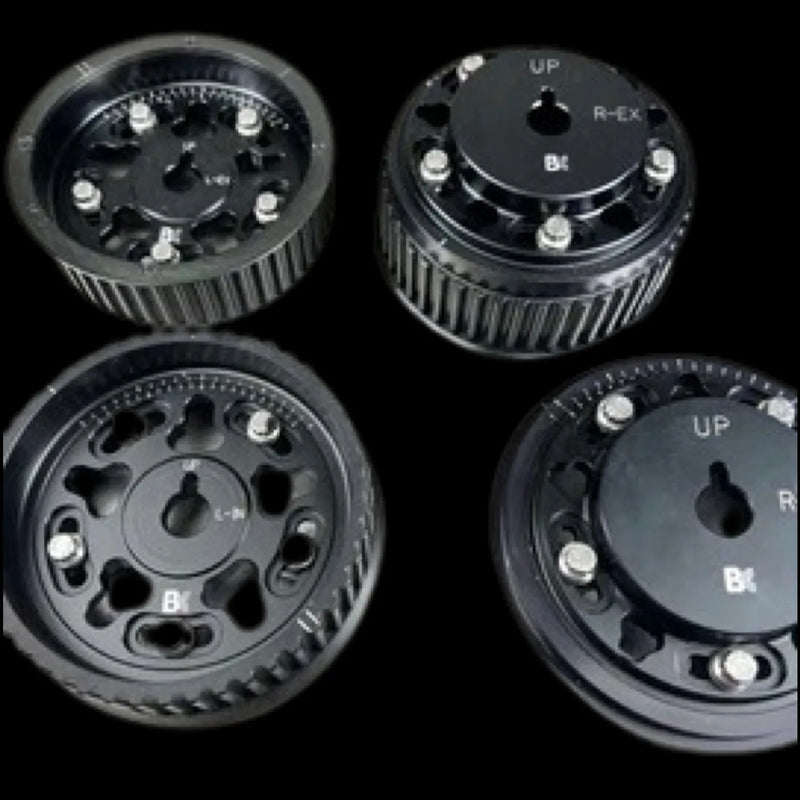 Brian Crower Brian Crower Adjustable Cam Gears Black for Subaru EJ205/EJ257 (Set of 4)