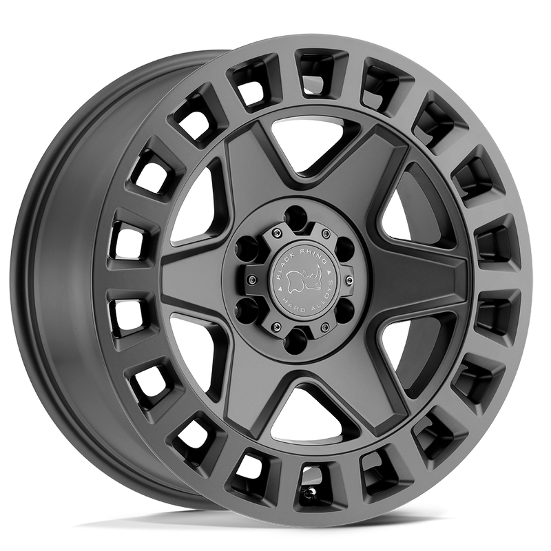 Black Rhino York 17x8 6x130 +52mm Matte Gunmetal