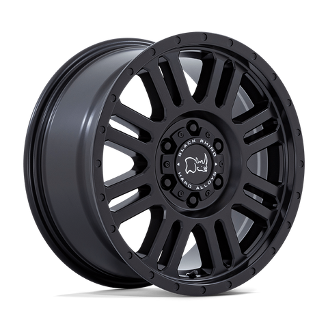 Black Rhino Yellowstone 17x8 5x130 +45mm Matte Black