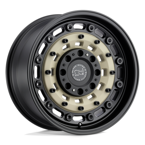 Black Rhino Arsenal 17x9.5 5x139.7/5x150 0mm Desert Sand Black