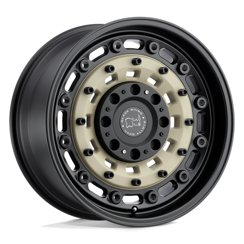 Black Rhino Arsenal 17x9.5 5x139.7/5x150 0mm Desert Sand Black