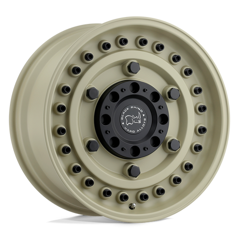 Black Rhino Armory 17x9.5 6x135/6x139.7 +6mm Desert Sand