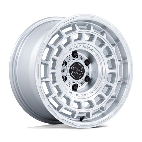Black Rhino Awol BR024 17x8.5 6x139.7 +25mm Silver Machined Face
