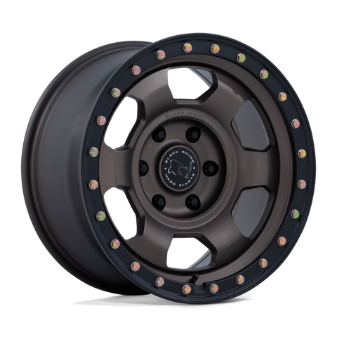 Black Rhino Trooper BR029 17x8.5 6x139.7 +25mm Burnt Bronze Matte Black