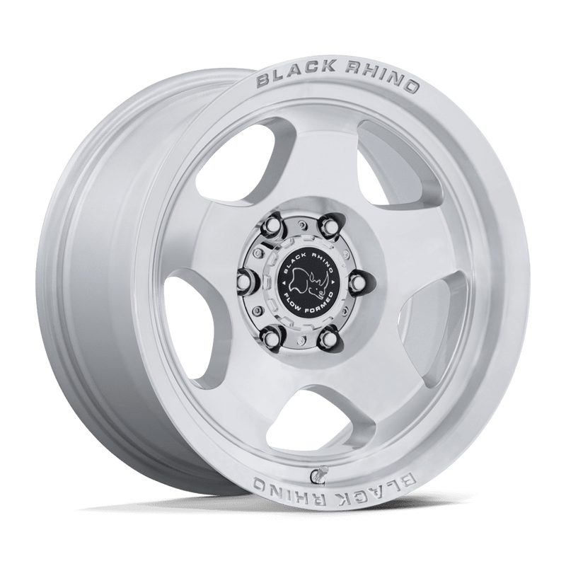 Black Rhino Sol BR031 Gloss Silver Machined Face