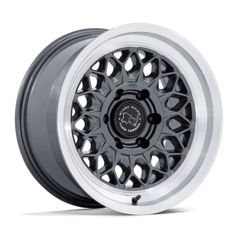 Black Rhino Graz BR034 17x8.5 6x139.7 0mm Gloss Gunmetal Machined