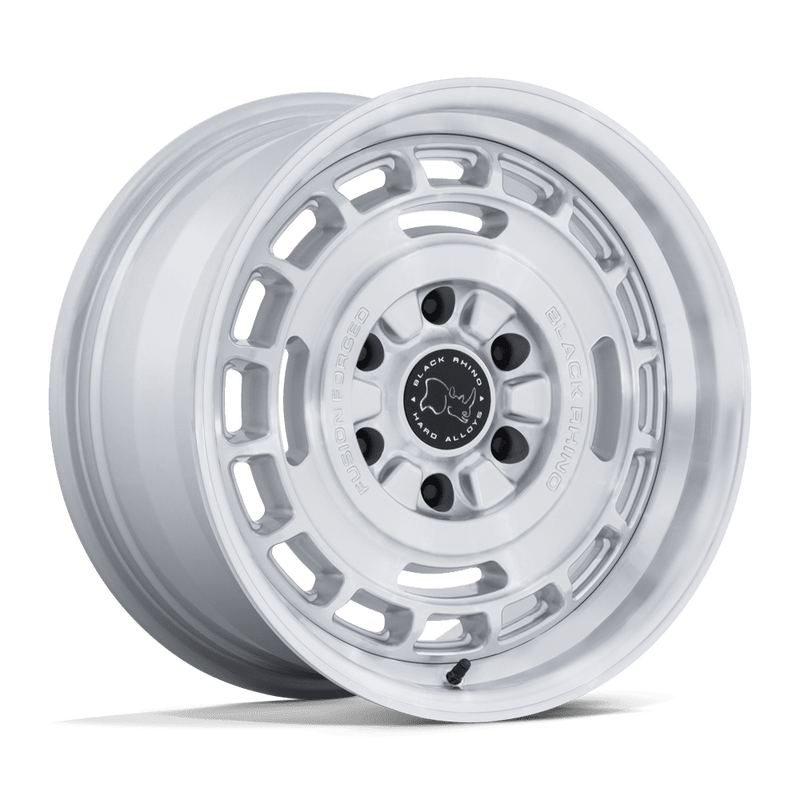 Black Rhino Vagabond BR600 17x8.5 6x139.7 +25mm Gloss Silver Machined