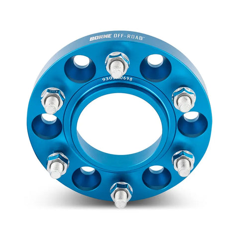 Borne Off-Road Wheel Spacers - 6x139.7 - 78.1 - 25mm - M14x1.5 - Blue