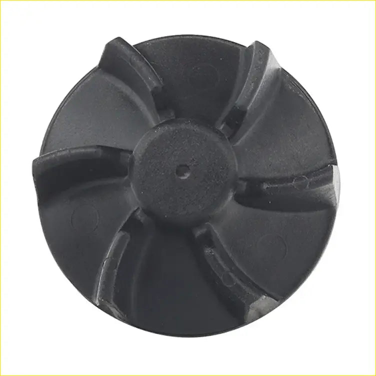 Black plastic impeller with five curved blades for bronco water pump shaft fit suzuki lt-r450 quadracer