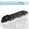 Black plastic bumper bracket retainer cover for toyota highlander 2008-2010 direct replacement part