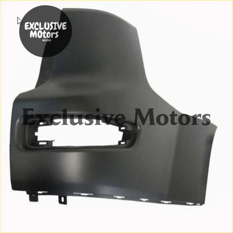 Black plastic dashboard panel with rectangular radio cutout and mounting tabs for mitsubishi outlander 2006-2009 bumper end right hand