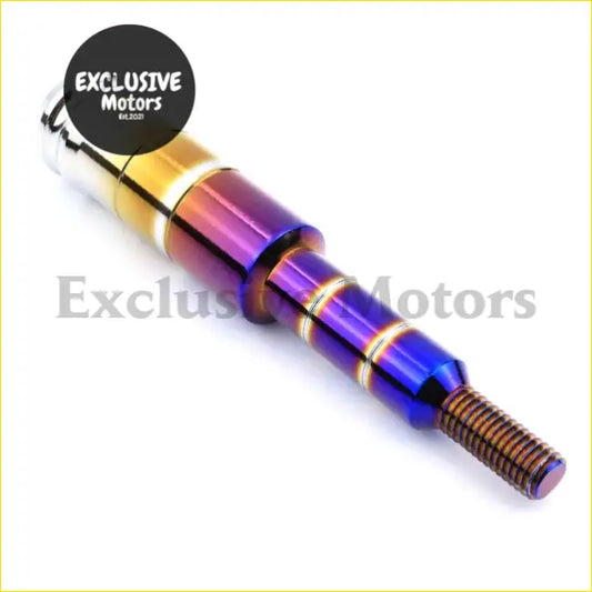 Burnt Blue Aluminum Gear Shift Knob Extender – Universal Shifter Lever - Interior Accessories