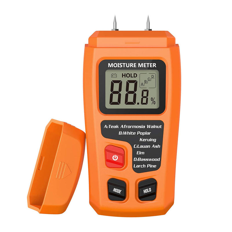Wood Moisture Meter Damp Detector Digital LCD Timber Humidity Tester Analyzer — image 1