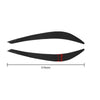 Carbon Fiber Style Headlight Eyebrow Trims Covers to suit Holden Clubsport — image 5