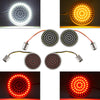 Softail Touring Dyna Sportster Generic 1157 LED Turn Signal Light Inserts Lamp Fit
