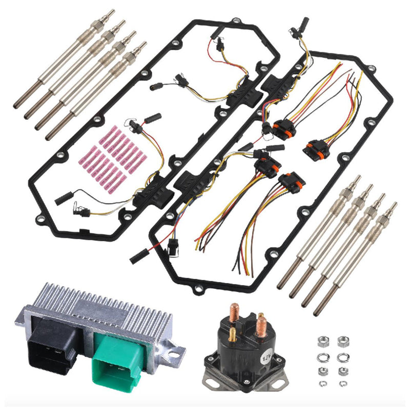 Glow Plug Kit to suit Ford Powerstroke 7.3L Diesel — image 1