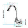 RV Motorhome Faucet Single Cold Water Tap to suit 360 Degree Rotation — image 2