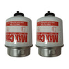 2x 3.6in 30 Micron Fuel Filter Element (Pair) to suit Toyota Amarok — image 4