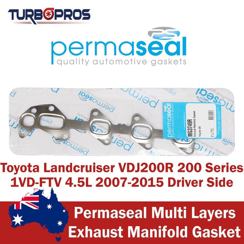 Toyota Landcruiser 200 Series 1VD 4.5L Permaseal RHS Exhaust Manifold Gasket
