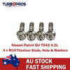 Nissan Patrol GU TD42 4.2L Titanium Turbo Charger Stud Kit