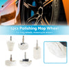 Manifold Aluminum Stainless 5PCS Polishing Buffing Pad Mop Wheel Drill Kit
