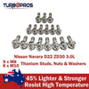 Navara D22 ZD30 ZD30 3.0L Titanium Exhaust Manifold, EGR & Turbo Stud Kit