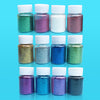 24 x 20ml Colors Glitter Pigment Resin Epoxy Dream Flash Powder Crafts — image 5