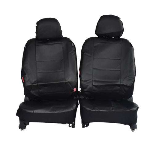 Leather Look Seat Covers Black to suit Mazda BT-50 Single Cab — image 2