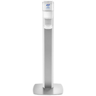 Purell Messenger Es8 Graphite Floor Stand With Silver