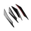 4x Carbon Fiber Bumper Fin Canard Splitter Diffuser Valence Spoiler Lip Suitable — image 5